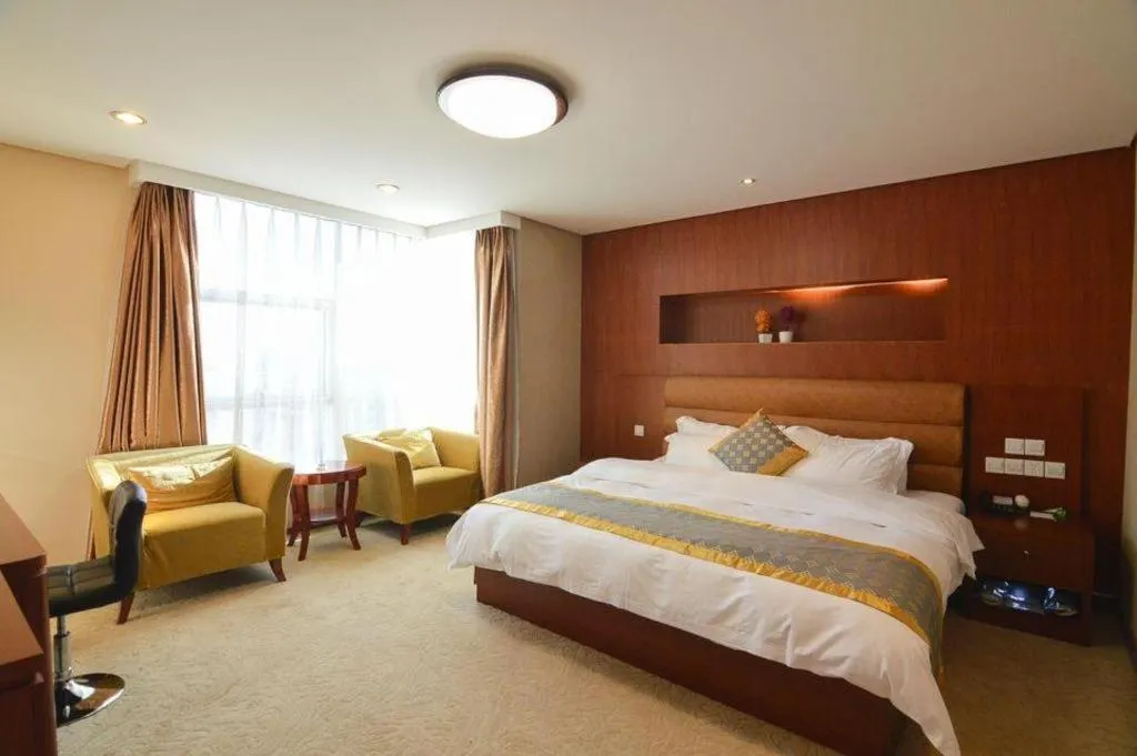 Bed in Qingdao TianRun JinWang Hotel