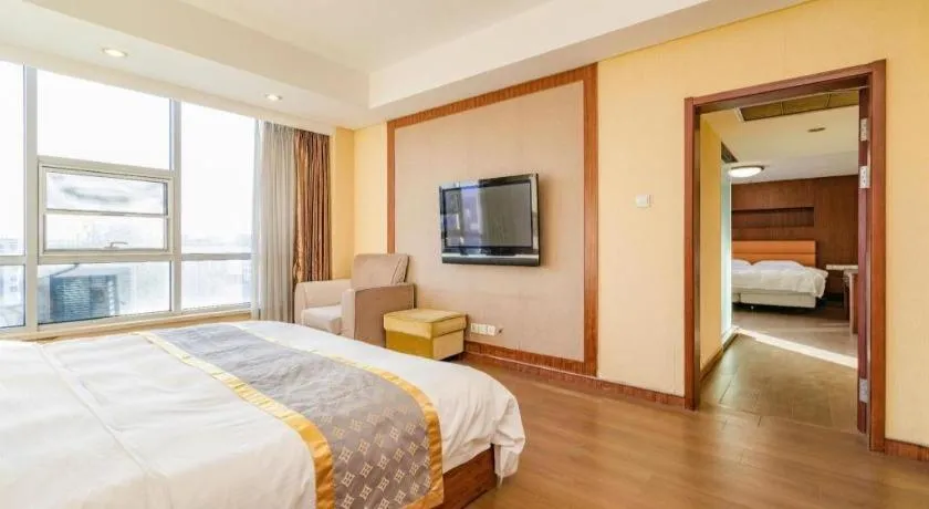 Bed in Qingdao TianRun JinWang Hotel