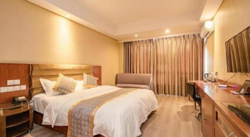 Bed in Qingdao TianRun JinWang Hotel