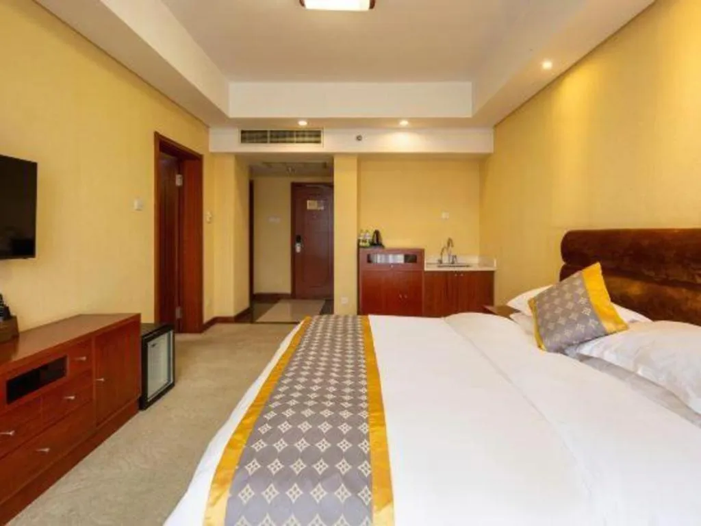 Bed in Qingdao TianRun JinWang Hotel