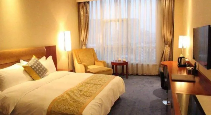 Bed in Qingdao TianRun JinWang Hotel