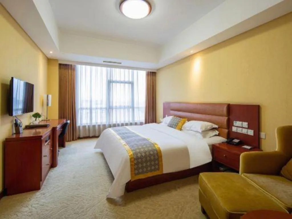 Bed in Qingdao TianRun JinWang Hotel