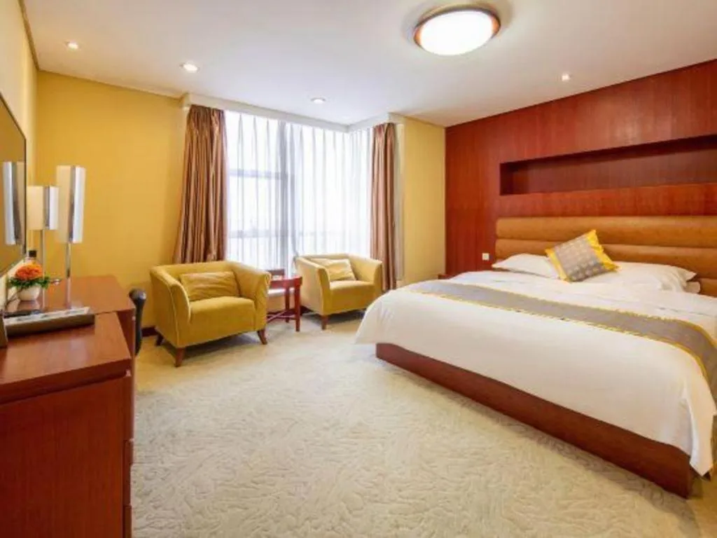 Bed in Qingdao TianRun JinWang Hotel