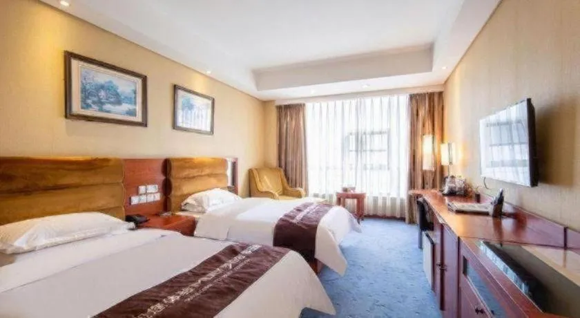 Bed in Qingdao TianRun JinWang Hotel