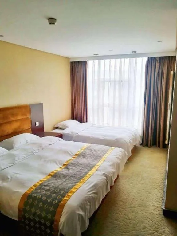 Bed in Qingdao TianRun JinWang Hotel