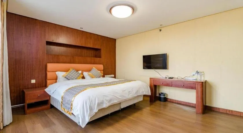 Bed in Qingdao TianRun JinWang Hotel