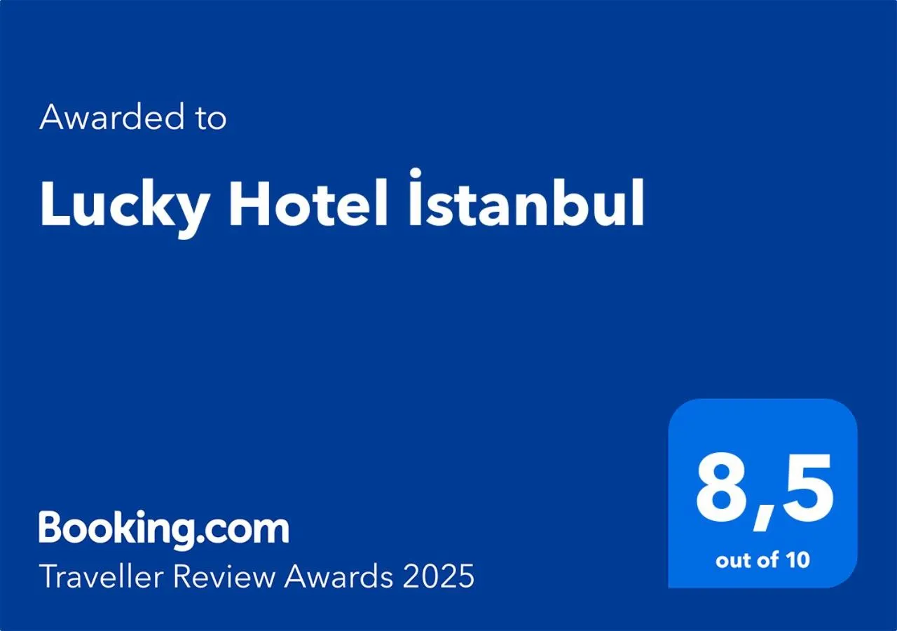 Certificate/Award in Lucky Hotel İstanbul