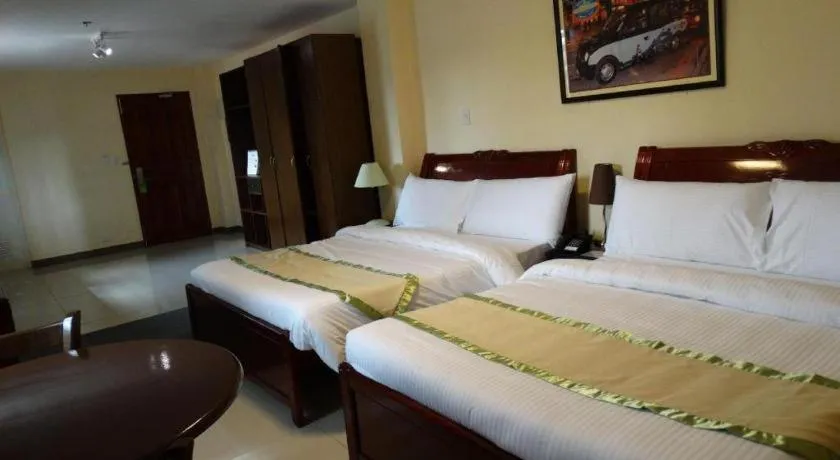 Bed in Time Travellers Hotel