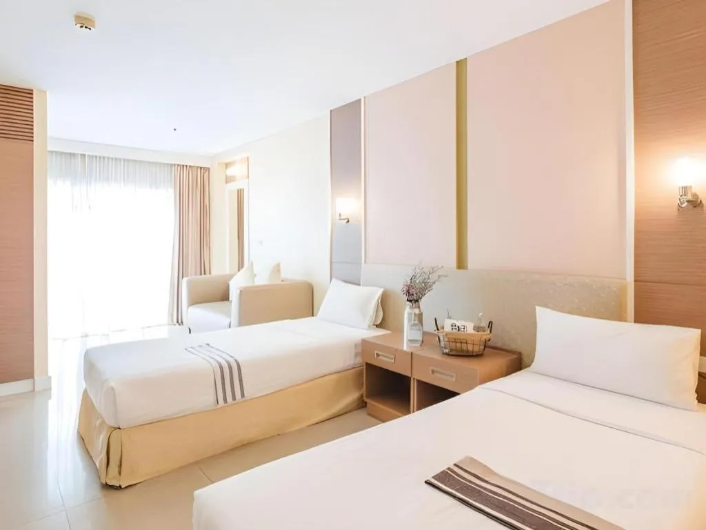 Bed in Clef Hotel Bangkok