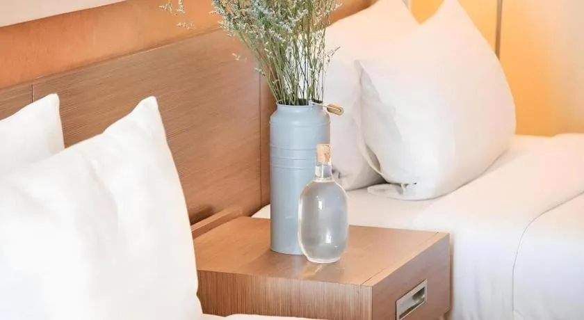 Bed in Clef Hotel Bangkok