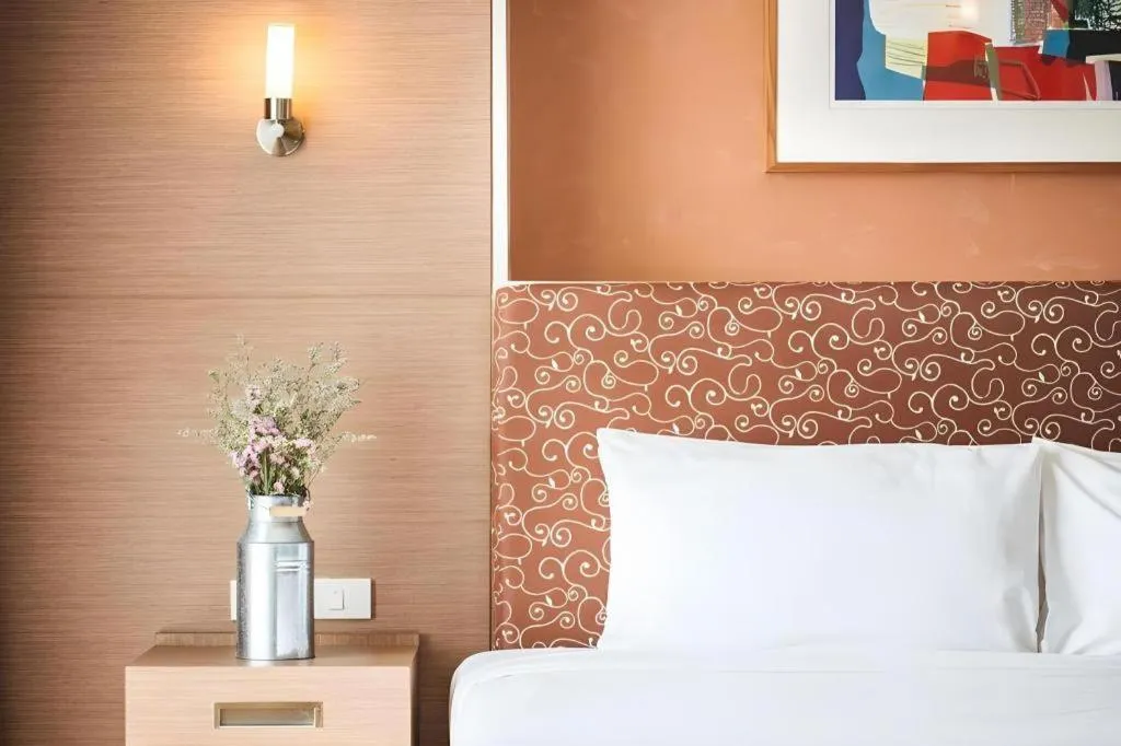 Bed in Clef Hotel Bangkok