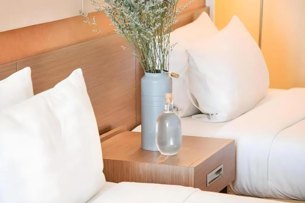 Bed in Clef Hotel Bangkok