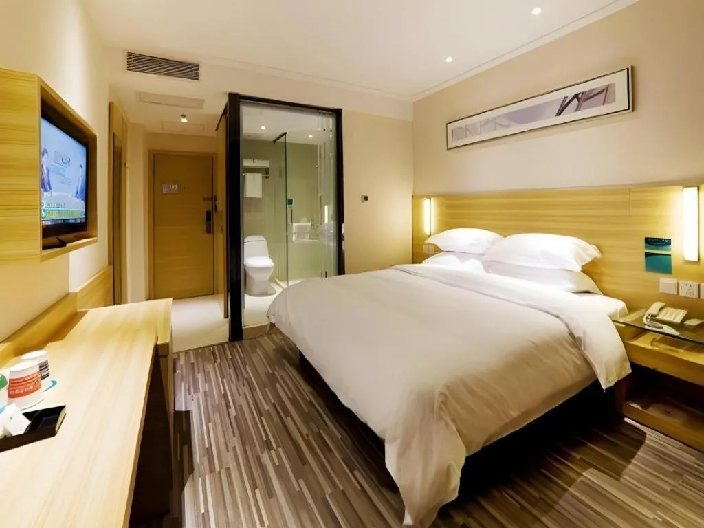 Bed in City Comfort Inn Zhongshan Lihe Square Walmart Branch