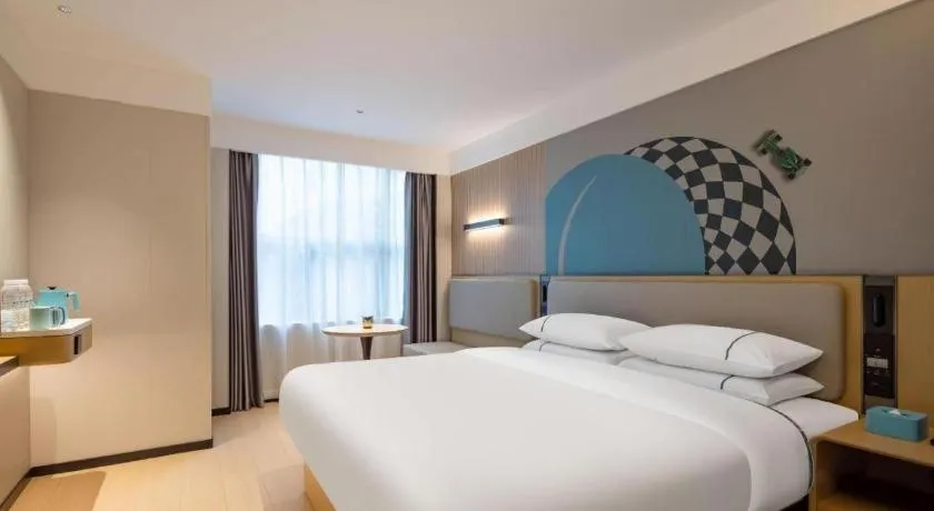 Bed in City Comfort Inn Zhongshan Lihe Square Walmart Branch