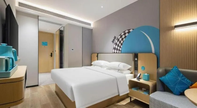 Bed in City Comfort Inn Zhongshan Lihe Square Walmart Branch