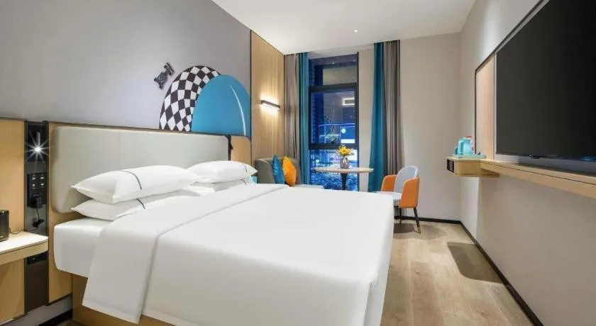 Bed in City Comfort Inn Zhongshan Lihe Square Walmart Branch