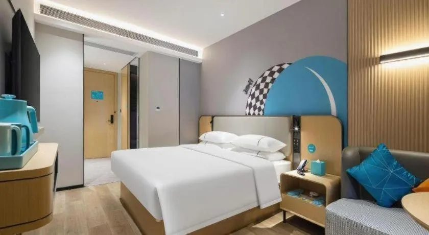 Bed in City Comfort Inn Zhongshan Lihe Square Walmart Branch