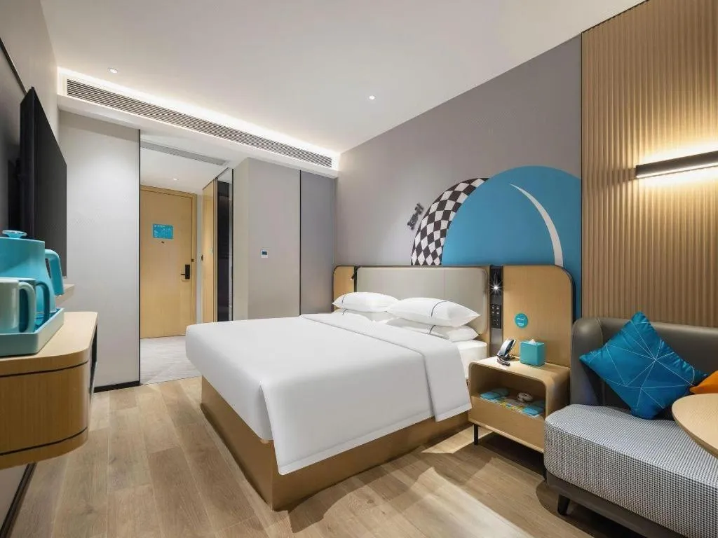 Bed in City Comfort Inn Zhongshan Lihe Square Walmart Branch