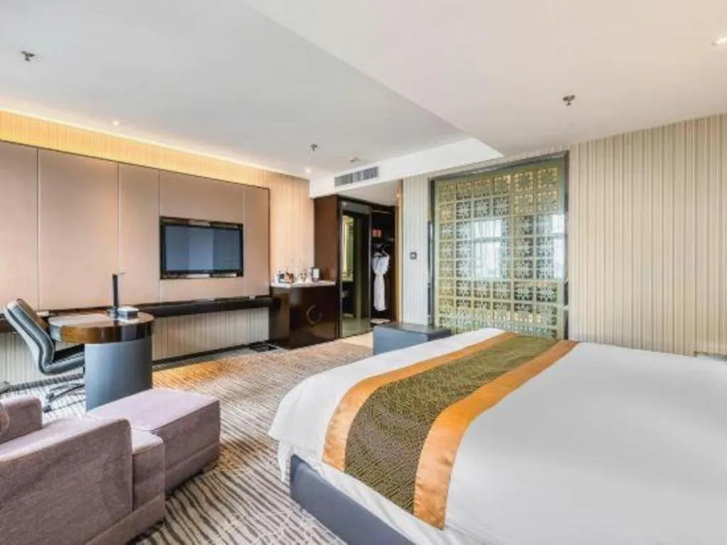 Bed in Harbin Splendent Hotel