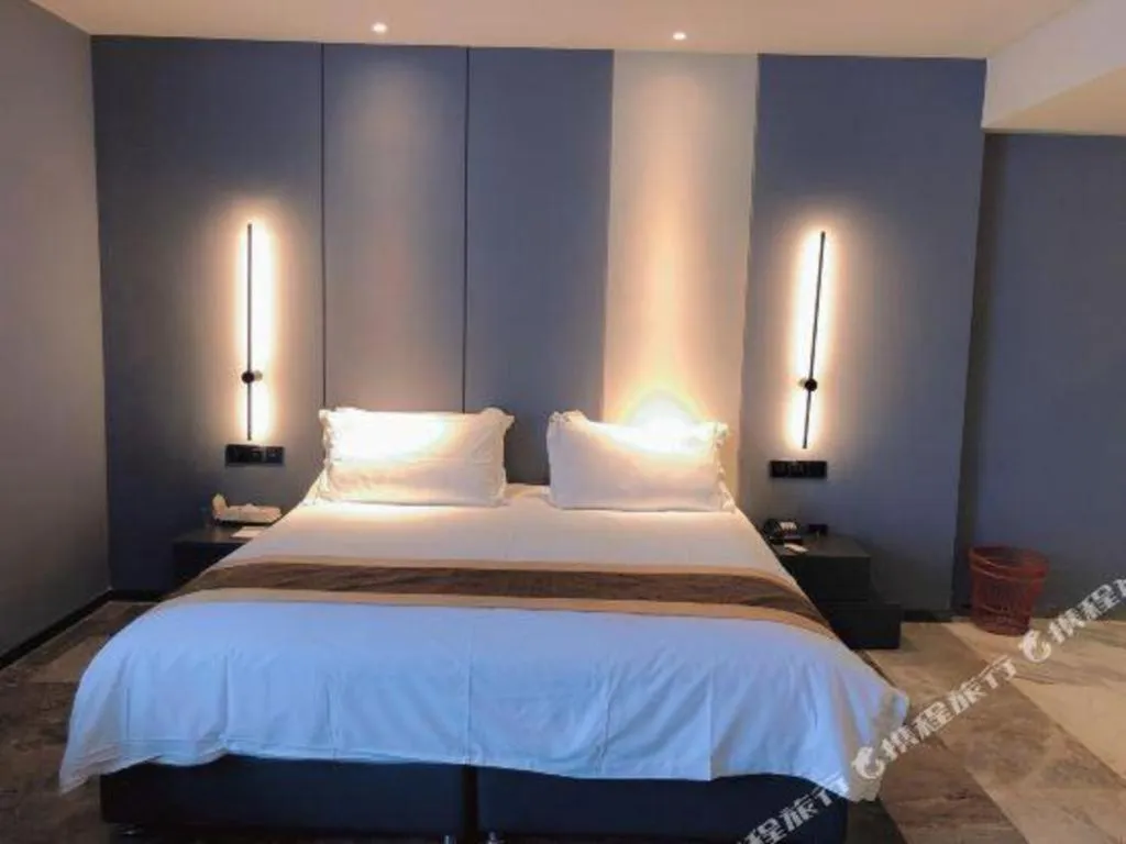 Bed in Harbin Splendent Hotel