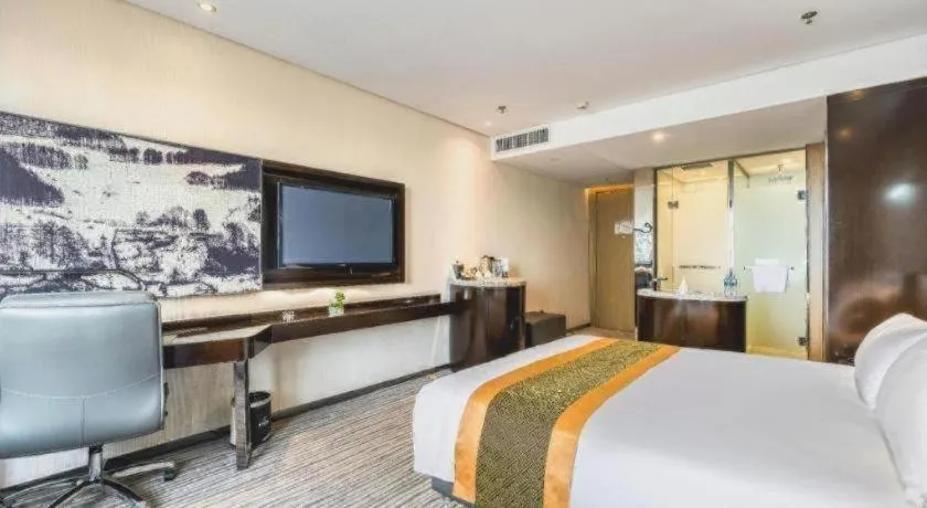 Bed in Harbin Splendent Hotel