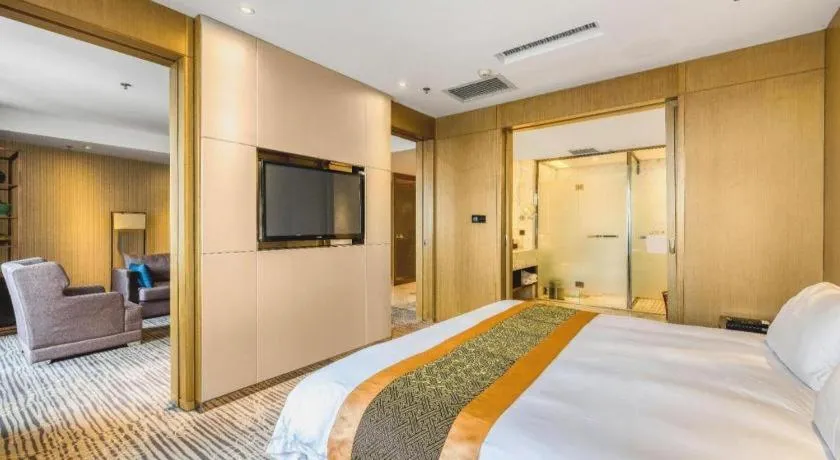 Bed in Harbin Splendent Hotel