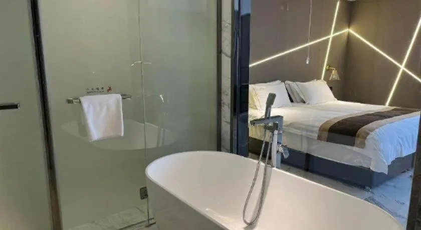 Bed in Harbin Splendent Hotel