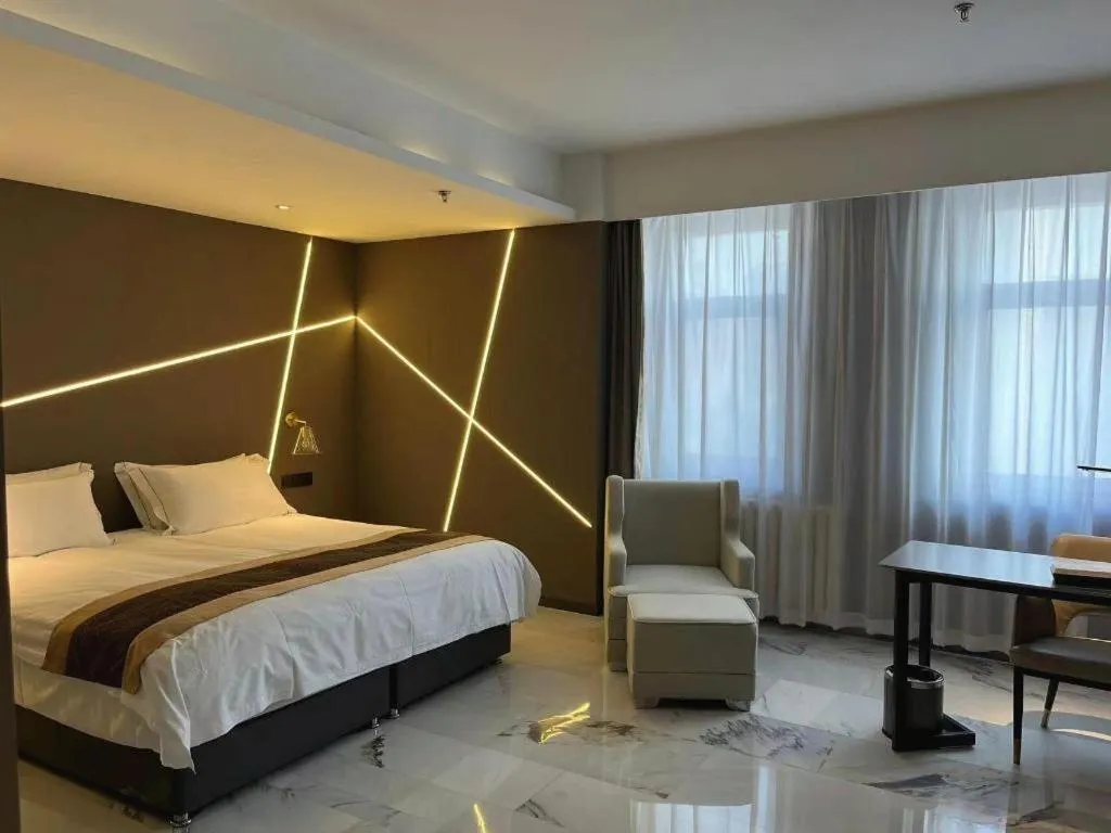 Bed in Harbin Splendent Hotel