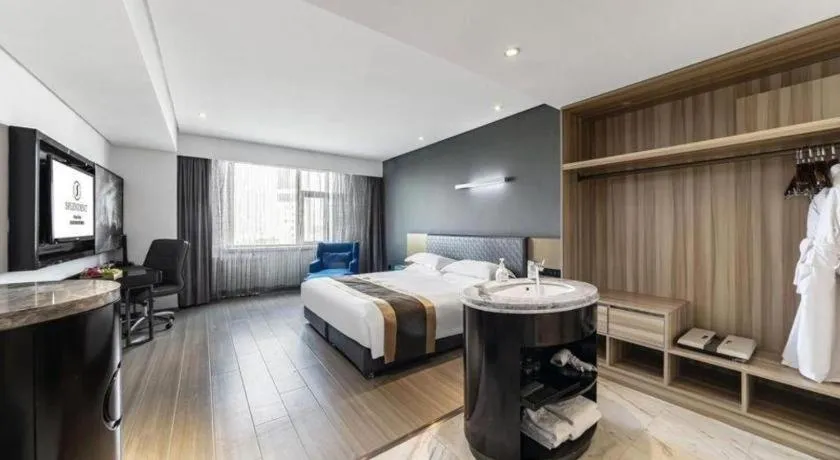 Bed in Harbin Splendent Hotel