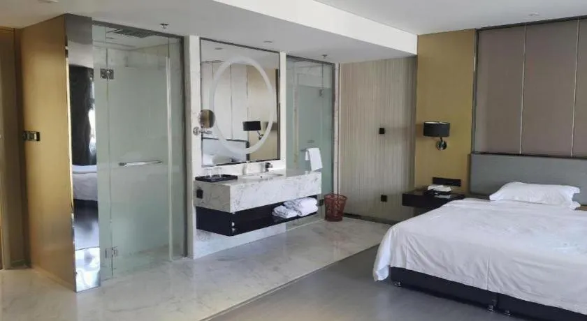 Bed in Harbin Splendent Hotel