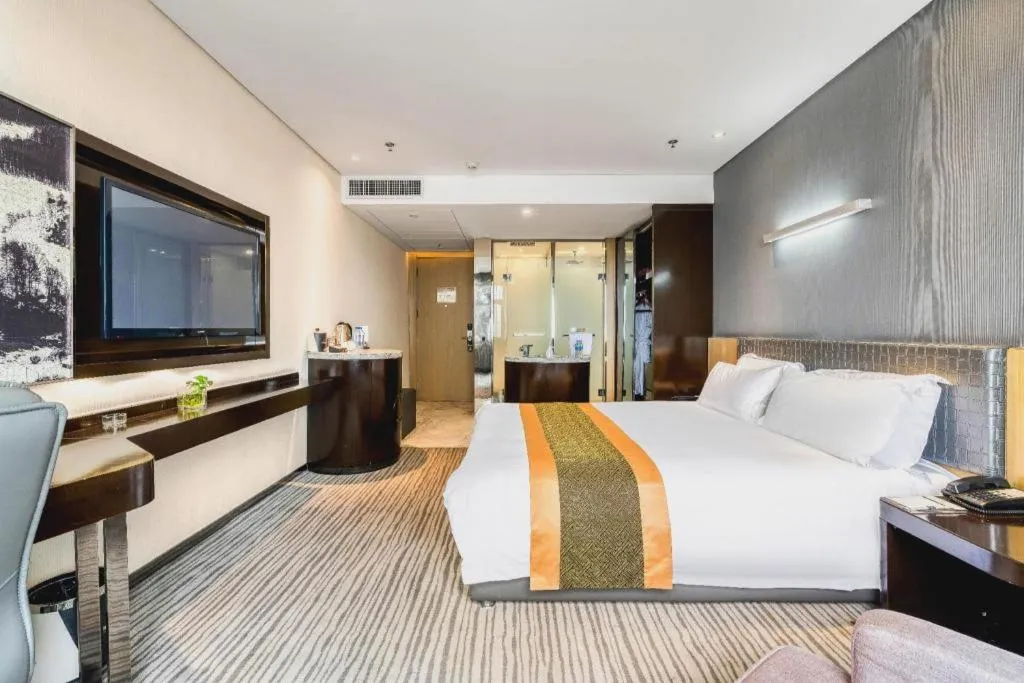 Bed in Harbin Splendent Hotel