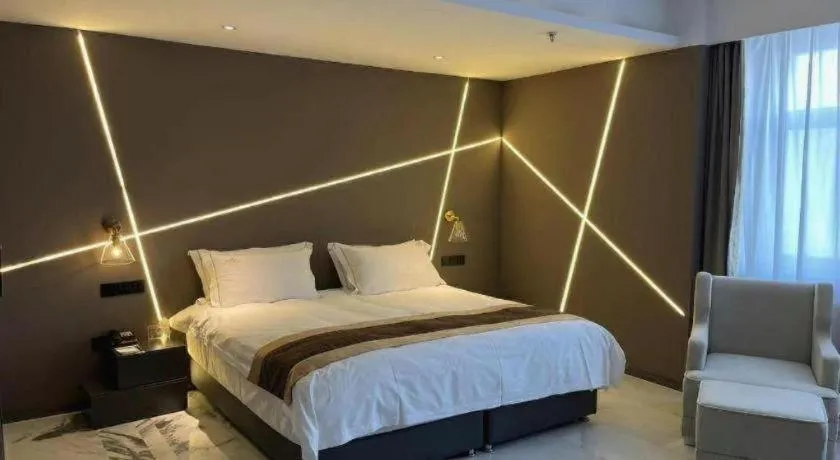 Bed in Harbin Splendent Hotel