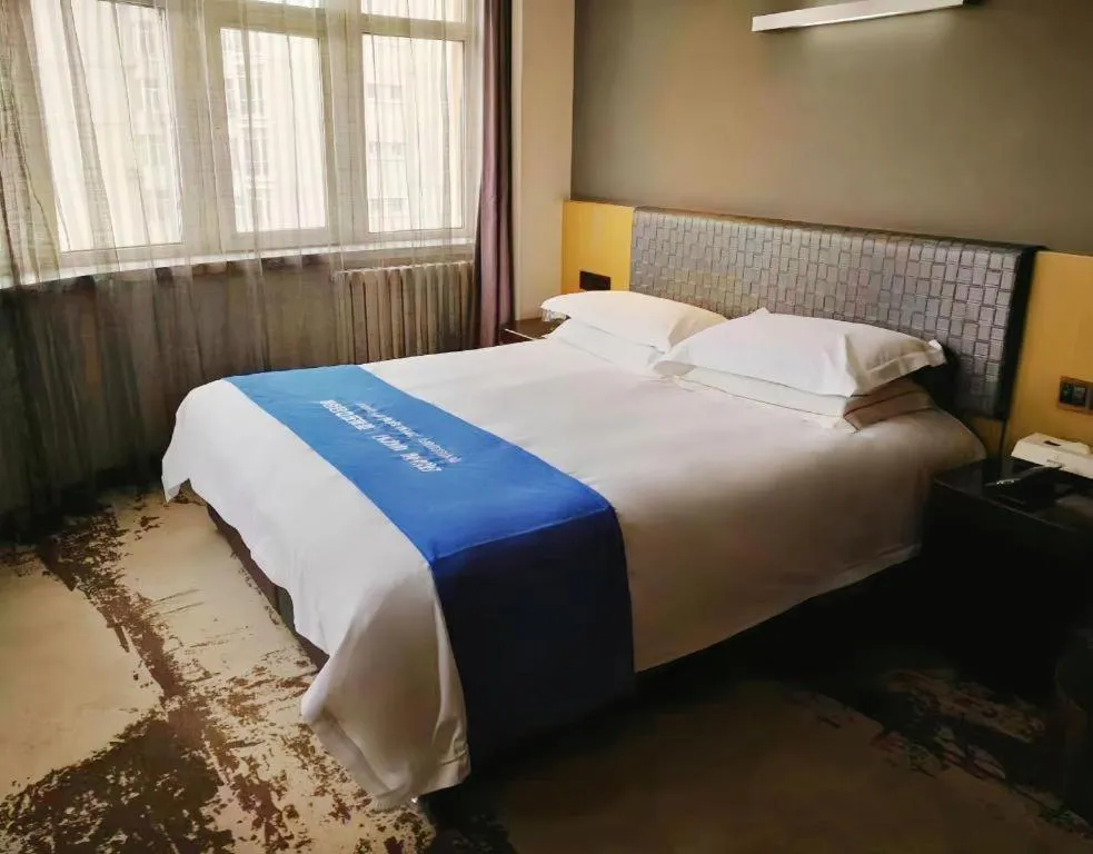 Bed in Harbin Splendent Hotel