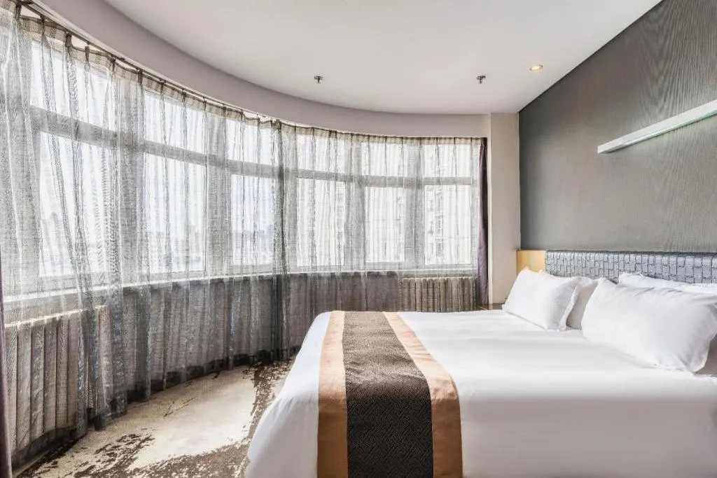 Bed in Harbin Splendent Hotel