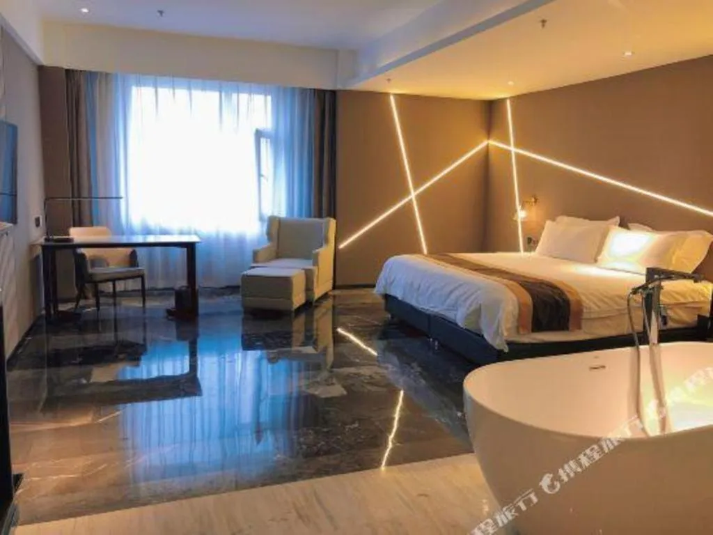 Bed in Harbin Splendent Hotel