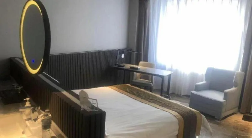 Bed in Harbin Splendent Hotel