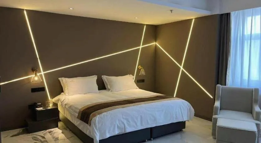 Bed in Harbin Splendent Hotel