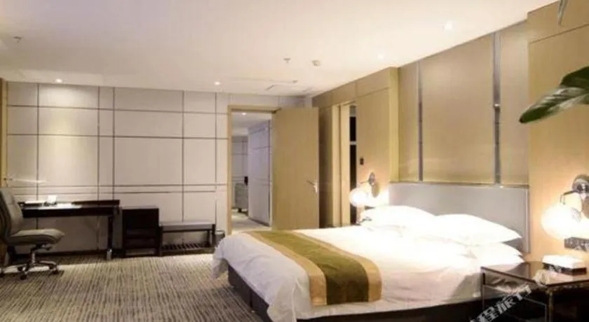 Bed in Harbin Splendent Hotel