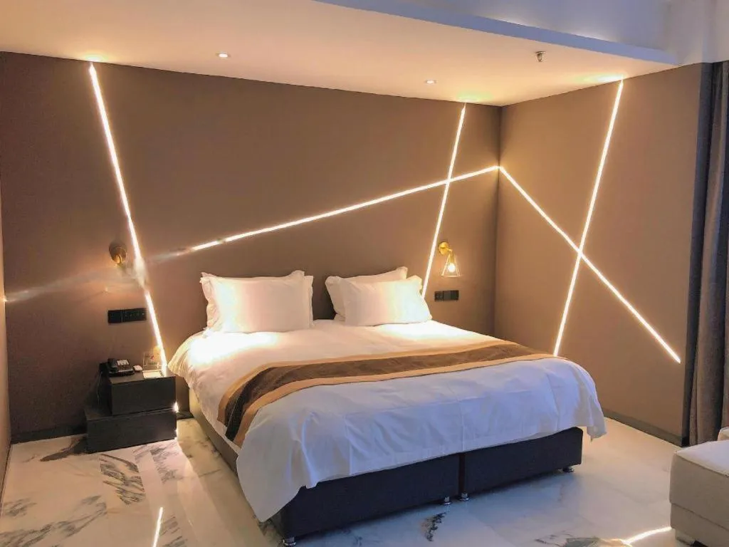 Bed in Harbin Splendent Hotel