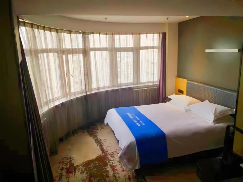 Bed in Harbin Splendent Hotel