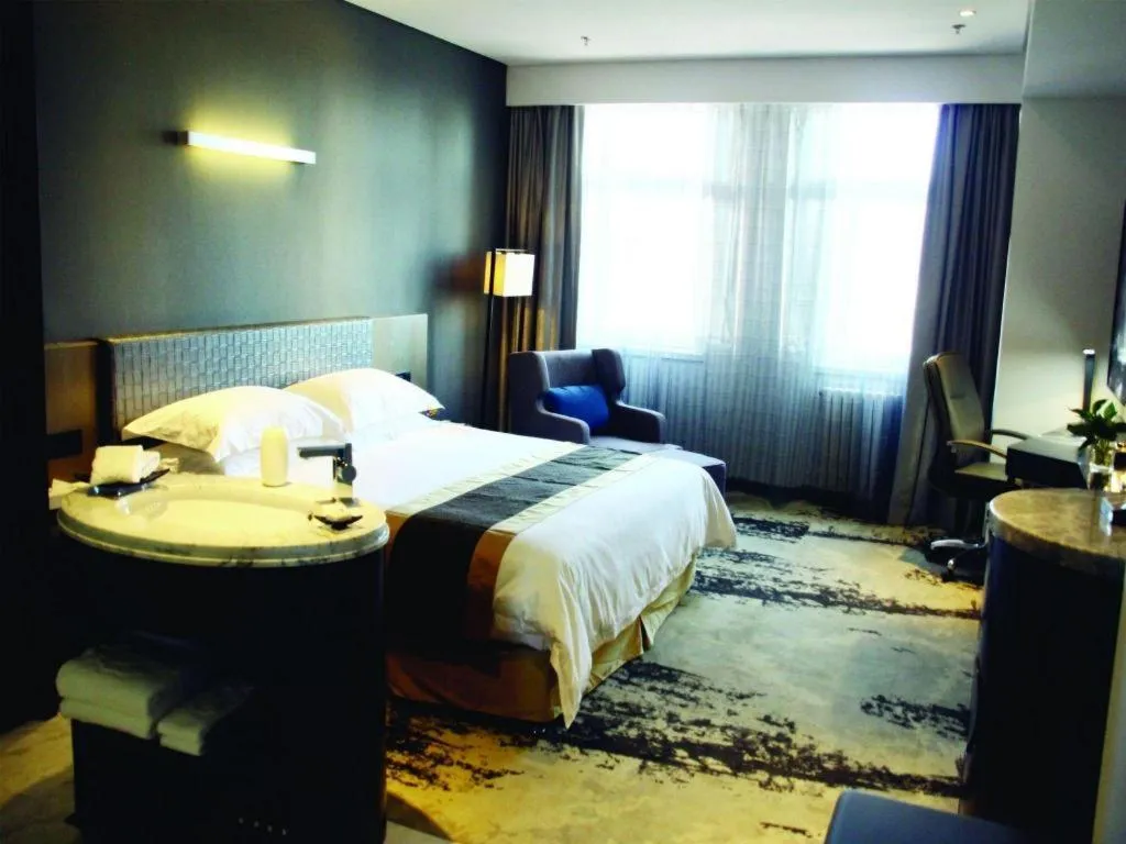 Bed in Harbin Splendent Hotel