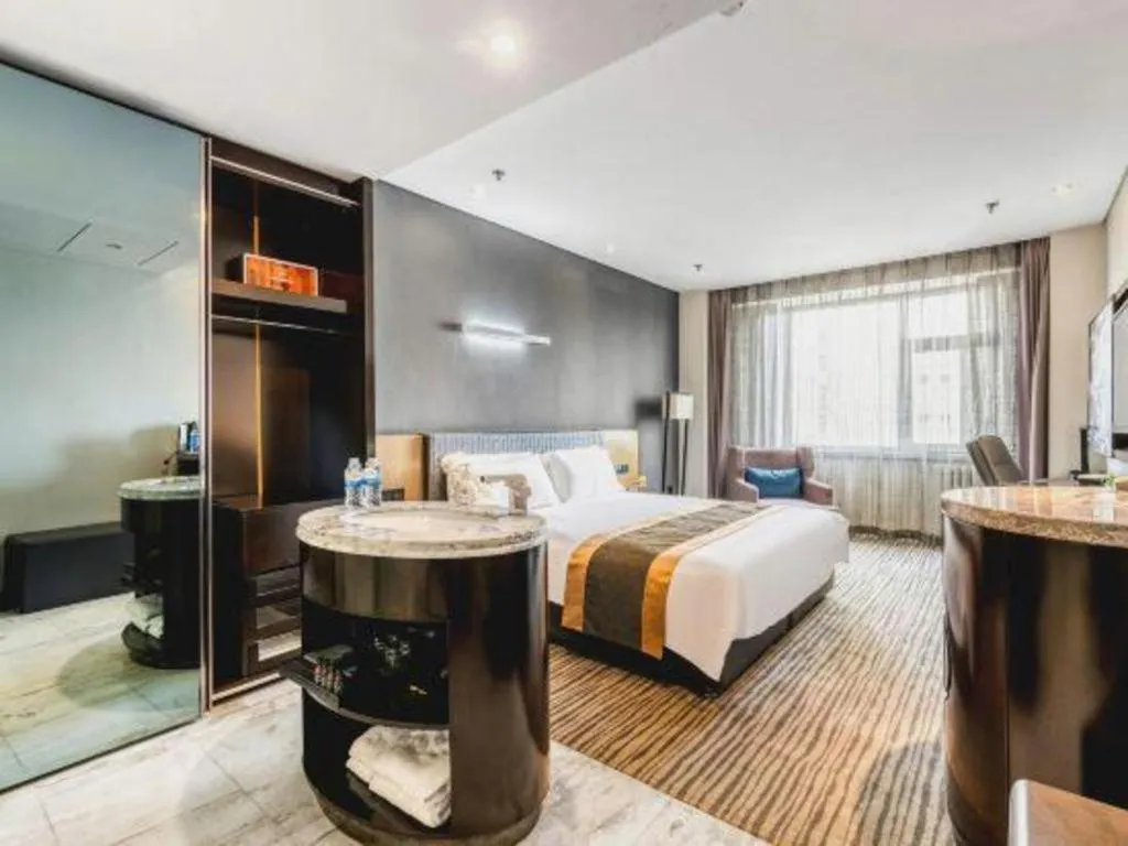 Bed in Harbin Splendent Hotel