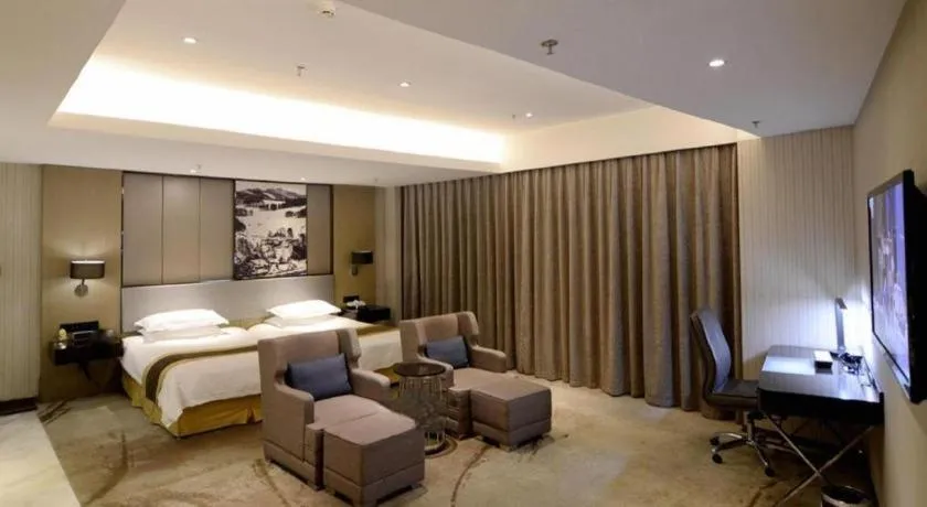 Bed in Harbin Splendent Hotel