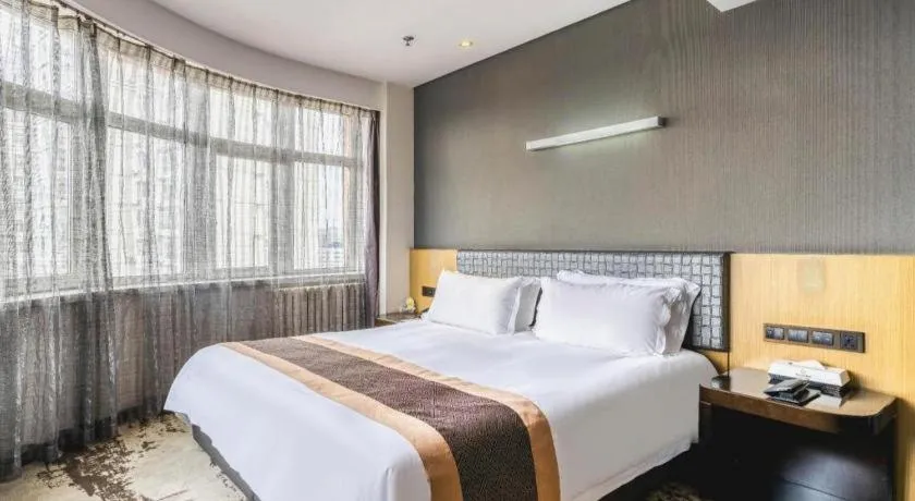 Bed in Harbin Splendent Hotel