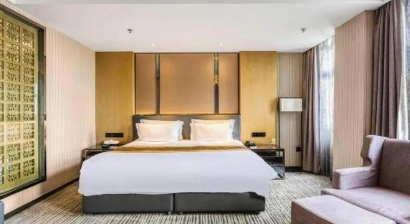 Bed in Harbin Splendent Hotel