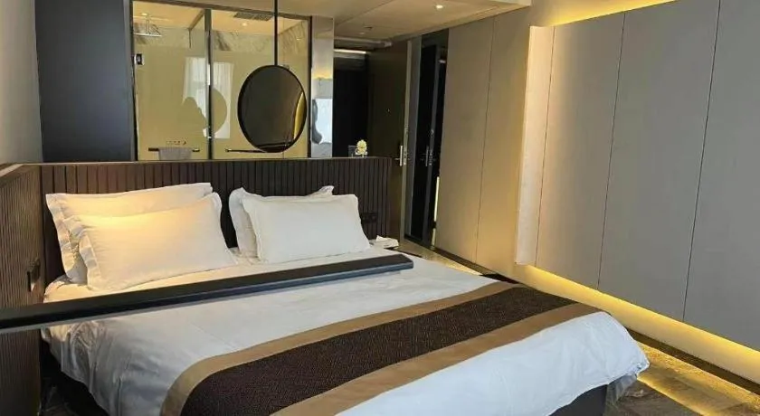 Bed in Harbin Splendent Hotel