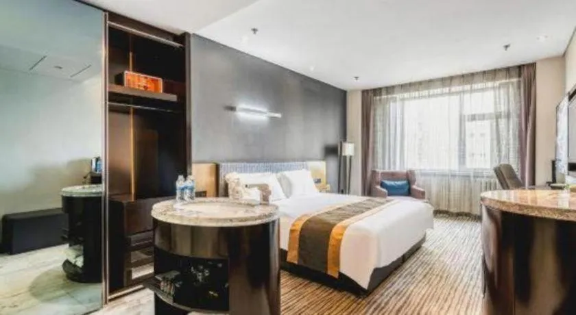 Bed in Harbin Splendent Hotel