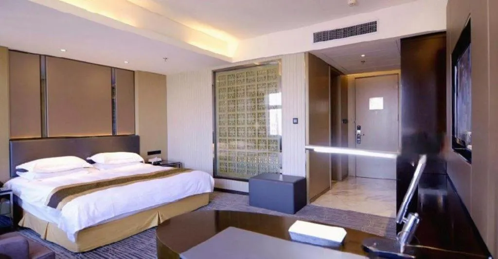 Bed in Harbin Splendent Hotel