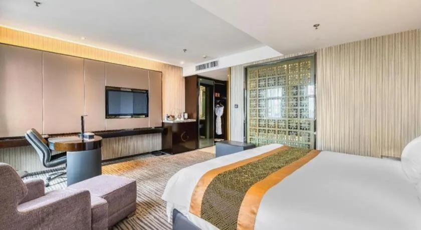 Bed in Harbin Splendent Hotel