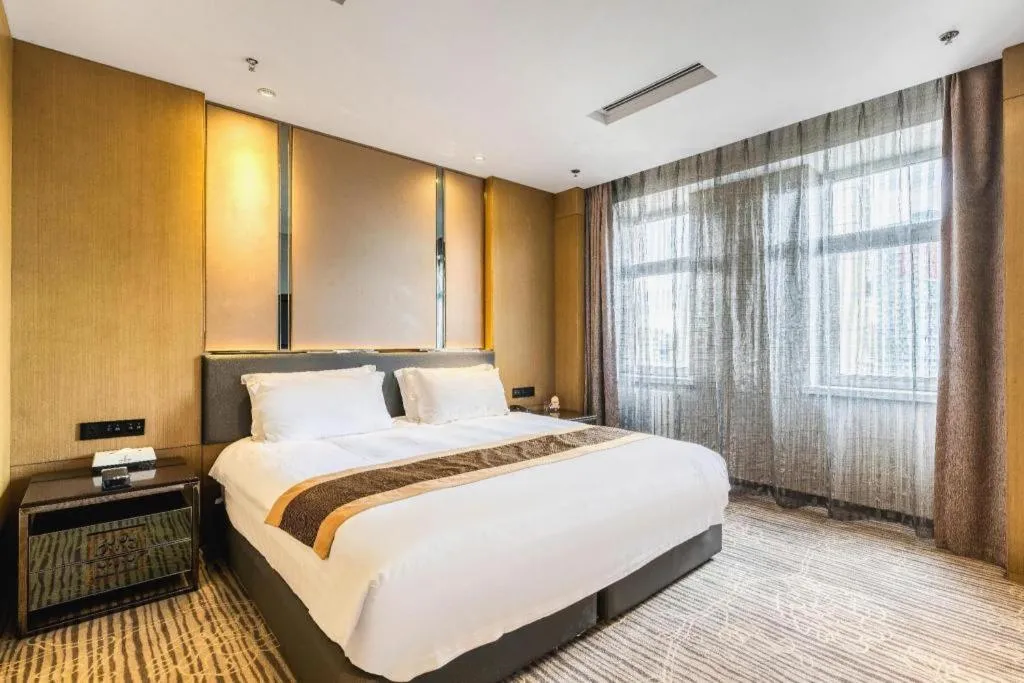 Bed in Harbin Splendent Hotel